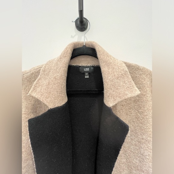 LINE Oversized Belted Coat - Picture 6 of 7